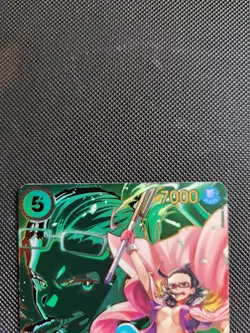 Smoker OP10-030 SR SP Carrying On His Will OP13 One Piece CCG Mint English - Image 2