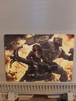 Machinist's Arsenal 2/53 - Art Series Gold Stamped - Final Fantasy MTG Art Card - Image 1