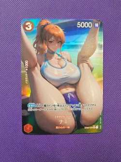 One Piece card bundle - Waifu Sexy Custom Fanmade Holo Goddess Story ACG Card - Image 5