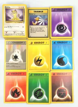 Lot of 137 Pokemon Cards TCG WOTC Base Set 2 Common (Un) & Rare 1999 Vintage - Image 1