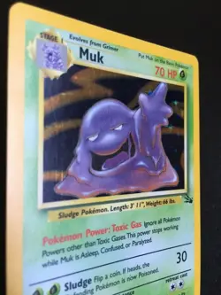 Pokemon Cards TCG - Muk - Holo - Fossil - NM(-) - K - Image 3