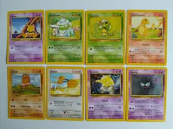 Pokemon TCG Base Set: Complete Set of Commons, 38 cards - Image 1