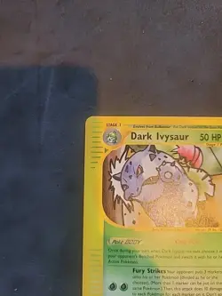 Pokemon Dark Ivysaur Best of 006/009 Promo English TCG Card - Image 3