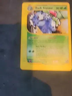 Pokemon Dark Ivysaur Best of 006/009 Promo English TCG Card - Image 4