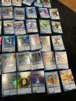 about 300 cards lot bulk sale Japanese TCG CCG Old Digimon Card G52580 - Image 4