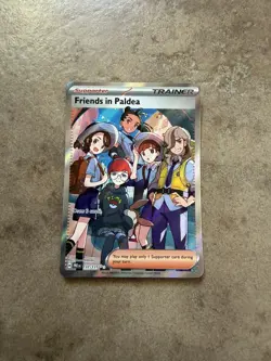 Friends in Paldea 137/131 Prismatic Evolutions Holo Pokemon TCG Full Art Trainer - Image 1