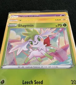 Zeraora Marshadow Shaymin🌀Cosmos Holo🌀Pokemon Knockout Collection SEALED Promo - Image 3