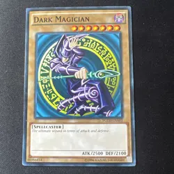 DARK MAGICIAN - YGLD-ENA03 - YUGIOH! (ORIGINAL ART) - Image 1