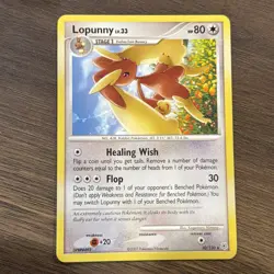 Lopunny 30/130 Rare Diamond and Pearl Pokemon Card - Image 1
