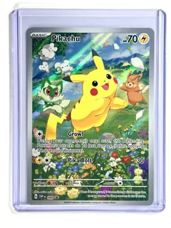 Pikachu SVP 088 Black Star Promo Holo Paldea Adventure Chest Pokemon TCG Card - Image 3