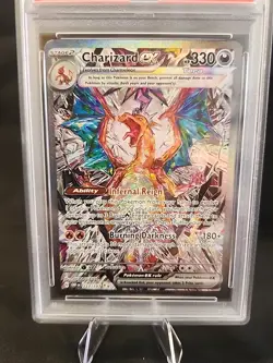 Pokemon 2023 SV Obsidian Flames Charizard EX Card PSA 10 223/197 SIR - Image 3