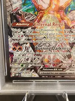 Pokemon 2023 SV Obsidian Flames Charizard EX Card PSA 10 223/197 SIR - Image 4