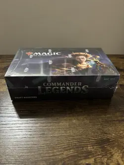 MTG Magic the Gathering Commander Legends Draft Booster Box Sealed New - Image 1