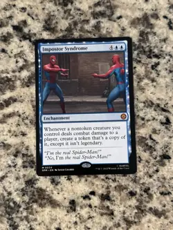 Impostor Syndrome Marvel's Spider-Man Regular NM-M Unplayed MTG 0034 - Image 1
