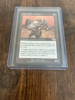 Magic the Gathering Karn Silver Golem NM Urza’s Saga 298 MTG - Image 1