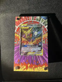 Pokemon Moltres Zapdos Articuno GX Promo SM210 Error Misprint Crimped Error - Image 1