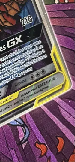 Pokemon Moltres Zapdos Articuno GX Promo SM210 Error Misprint Crimped Error - Image 4