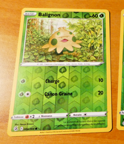 POKEMON POING DE FUSION FRANCAISE CARD REVERSE HOLO CARTE 004/264 FR MINT 2021 - Image 1