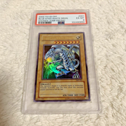 PSA6 YU-GI-OH Blue-Eyes White Dragon 2002 JMP-001 Shonen Jump Promo #1 KONAMI - Image 3