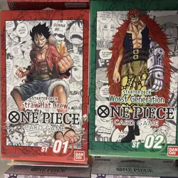 8x Starter Decks One Piece TCG Set ST01, ST02, ST03, ST04, ST05x2, ST06x2 Mint - Image 2
