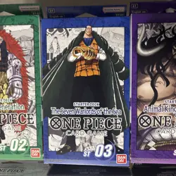 8x Starter Decks One Piece TCG Set ST01, ST02, ST03, ST04, ST05x2, ST06x2 Mint - Image 3