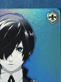 Signed Weiss Schwarz Persona 3 Reload P3/SE46-11SP SP FOIL Protagonist - Image 5