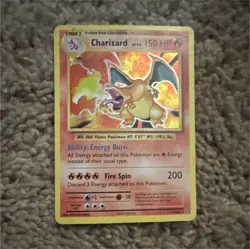 Pokemon Charizard 11/108 Evolutions Rare Stage 2 150 HP Regular Dragon Card - Image 1