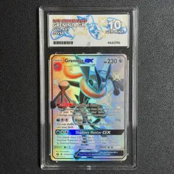 ACE 10 Greninja GX SV56/SV94 Hidden Fates Holo Card Shiny Vault Edition GEM MINT - Image 1