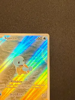 Pokemon Squirtle Holo Card TCG SV Scarlet & Violet 151 Series 170/165 - Image 4