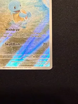 Pokemon Squirtle Holo Card TCG SV Scarlet & Violet 151 Series 170/165 - Image 5