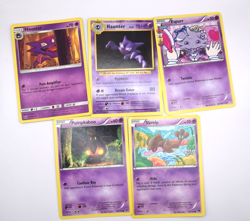 Pokemon card x 5, Psychic type, TCG card game, Common or uncommon - Image 1