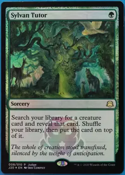 Sylvan Tutor (Judge Promo) FOIL PLD MTG MAGIC CARD (511211) ABUGames - Image 1