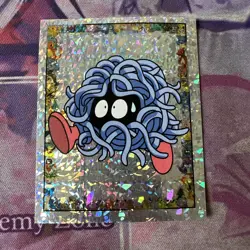 Pokemon Tangela S18 Holo Merlin Sticker Pack Fresh - Image 1