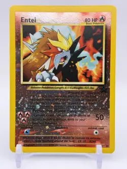 Pokemon TCG Entei Wizards Black Star Promos 34 Holo Promo Promo - Image 1