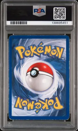 1999 POKEMON GERMAN 1ST ED #14 RAICHU-HOLO PSA 4 - Image 2