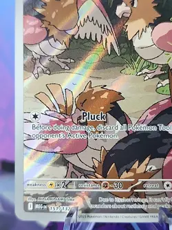 Spearow 151/132 Illustration Rare Holo Pokemon Me01: Mega Evolution NM/M - Image 5