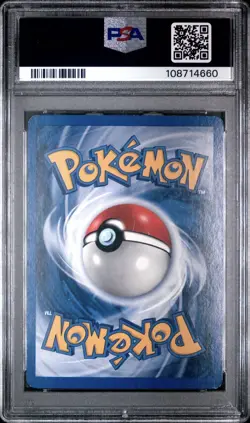 2001 Pokemon FRENCH Unlimited Neo Genesis Lugia Holo 9/111 PSA 5 EX - Image 2