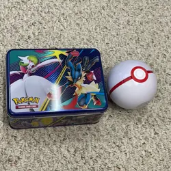 Pokemon Poke Ball Tin Lot of 7 Brand New Sealed E25, D25 + 2 Bonus Empty Tins - Image 2