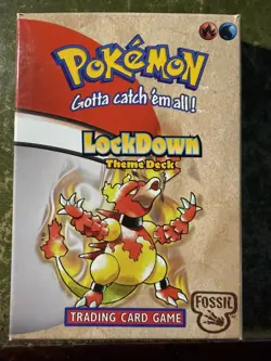 1999 pokemon lockdown theme deck (fossil) - Image 1