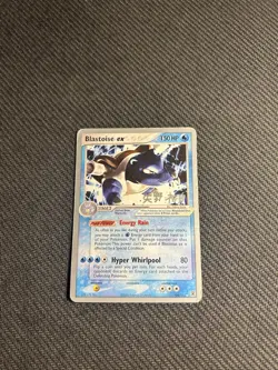 Pokemon TCG Blastoise ex (Hiroki Yano) 104/112 2006 World Championship Decks MP - Image 3