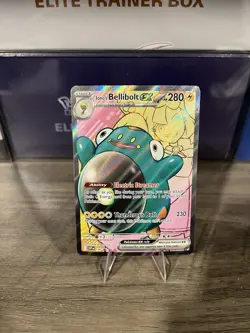 Ionos Bellibolt Ex Promo 194 Pokemon Journey Together Full Art Near Mint - Image 1