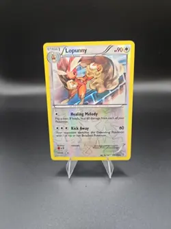 Lopunny Reverse Foil Pokemon Black & White Boundaries Crossed #117 - Image 3