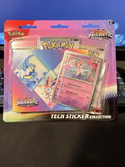 Pokemon TCG: Prismatic Evolutions Tech Sticker Collection - Sylveon - Image 1