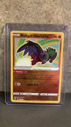 Pokemon TCG Radiant Hawlucha Sword & Shield - Astral Radiance 081/189 Holo... - Image 1