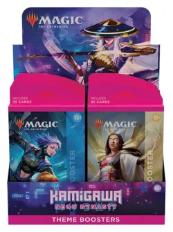 Magic the Gathering MTG Kamigawa Neon Dynasty Theme Booster Box (12 Boosters) - Image 1