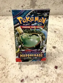 VERY HEAVY!! (22.50g) Pokemon Twilight Masquerade – Factory Sealed Booster Pack - Image 3