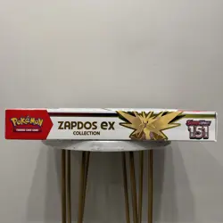 151 Zapdos ex Collection Box 4 Packs Scarlet & Violet Pokemon TCG **SEALED/NEW** - Image 3