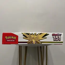 151 Zapdos ex Collection Box 4 Packs Scarlet & Violet Pokemon TCG **SEALED/NEW** - Image 5