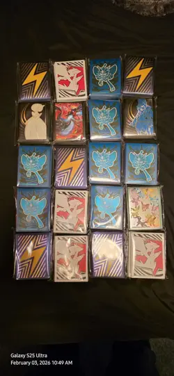 Lot Of 20 Pokemon Official TCG Sleeves Factory Sealed - Image 1