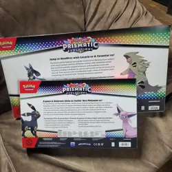 Pokemon Prismatic Evolutions Premium Figure Collection Lucario / Tyranitar LOT - Image 4